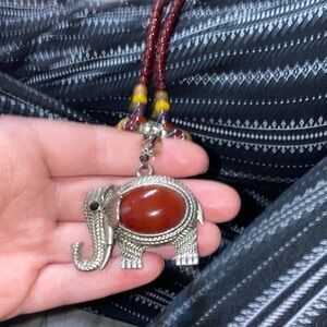 Elephant Pendant Necklace